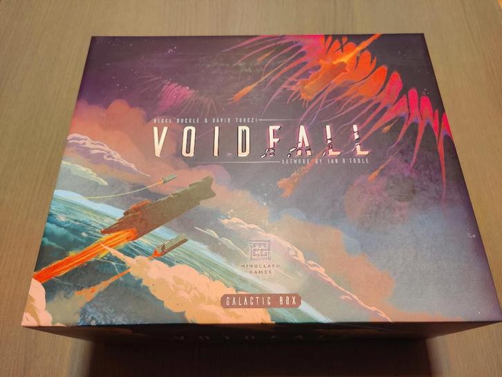 Voidfall Galactic Box + Enamel Metal Structure Set + Sleeves, Hobby en Vrije tijd, Gezelschapsspellen | Bordspellen, Zo goed als nieuw