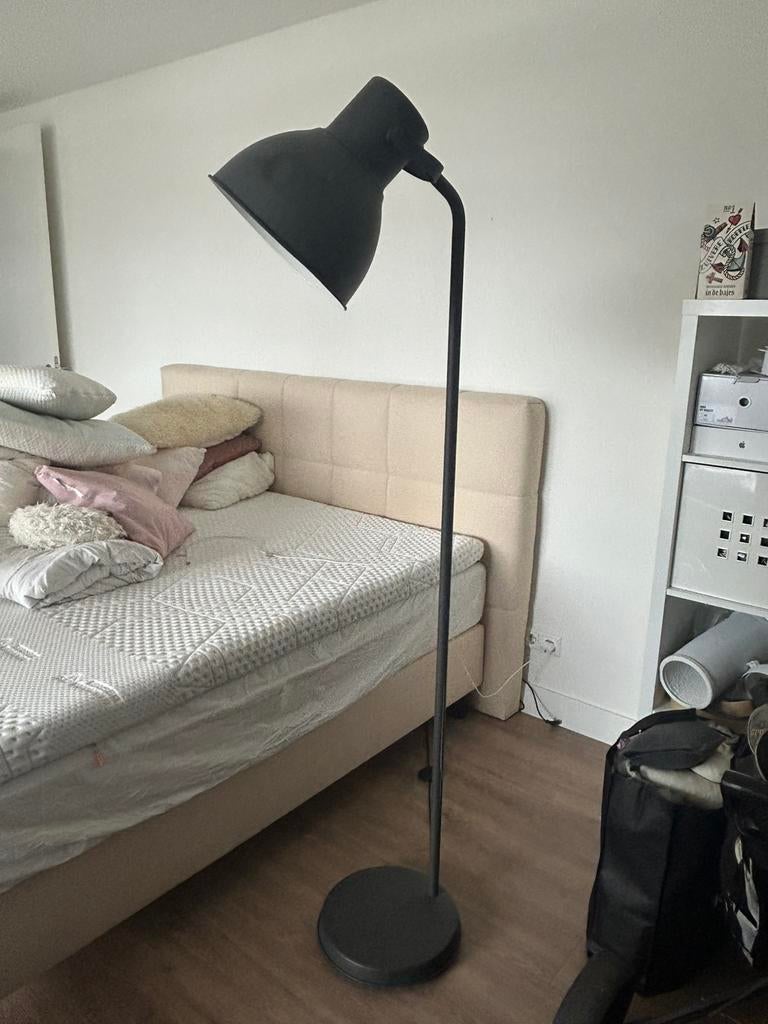 Ikea lamp grijs, Ophalen, Gebruikt, Metaal, 150 tot 200 cm