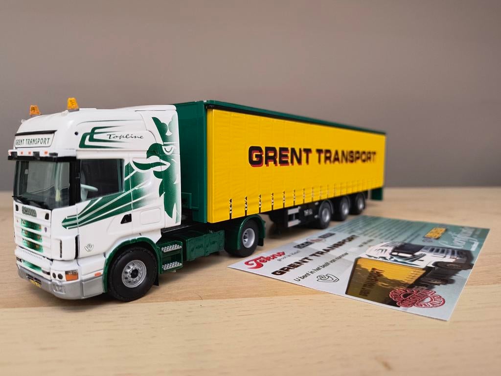 Tekno Scania Grent Transport, Ophalen of Verzenden, Zo goed als nieuw, Bus of Vrachtwagen