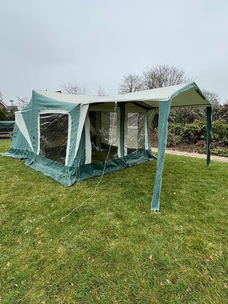 Trigano Odyssee vouwwagen, Caravans en Kamperen, Vouwwagens, Trigano, tot en met 4, Groen, Ophalen