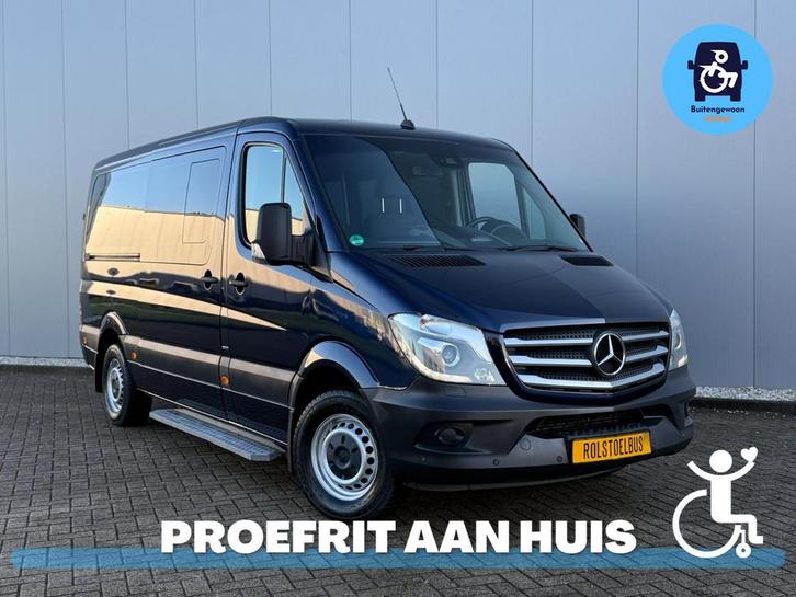 Mercedes-Benz Sprinter Uniek | Rolstoel achter stuur Rolstoe, Auto's, Bestelauto's, Bedrijf, Te koop, Aangepast voor mindervaliden