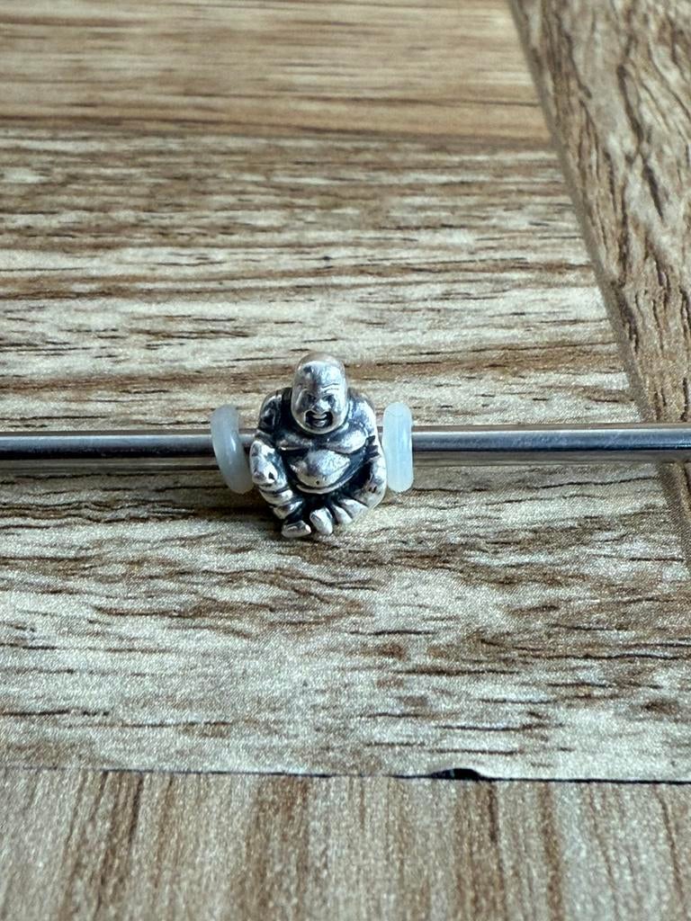 Pandora bedel Buddha Boeddha zilver, Ophalen of Verzenden, Zo goed als nieuw, Zilver, Pandora