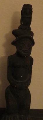 Keramiek Afrikaans beeld 30 cm, Ophalen of Verzenden