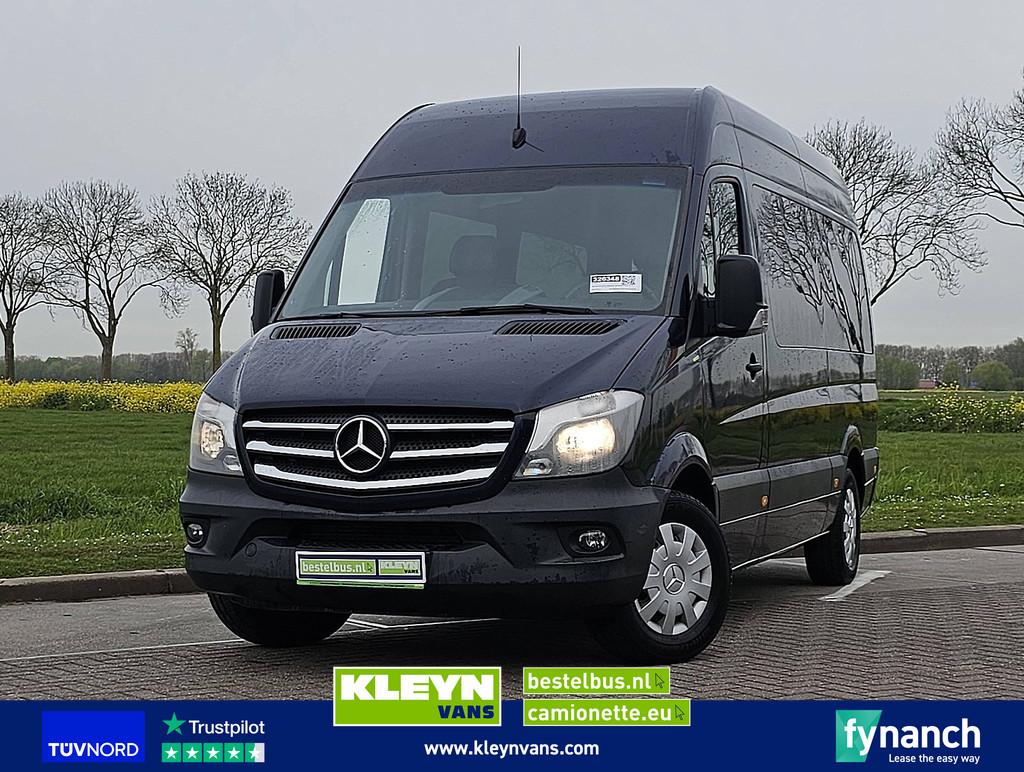 MERCEDES-BENZ SPRINTER 213 ac 9-pers euro6, Auto's, Bestelauto's, Gebruikt, Euro 6, 143 pk, Blauw