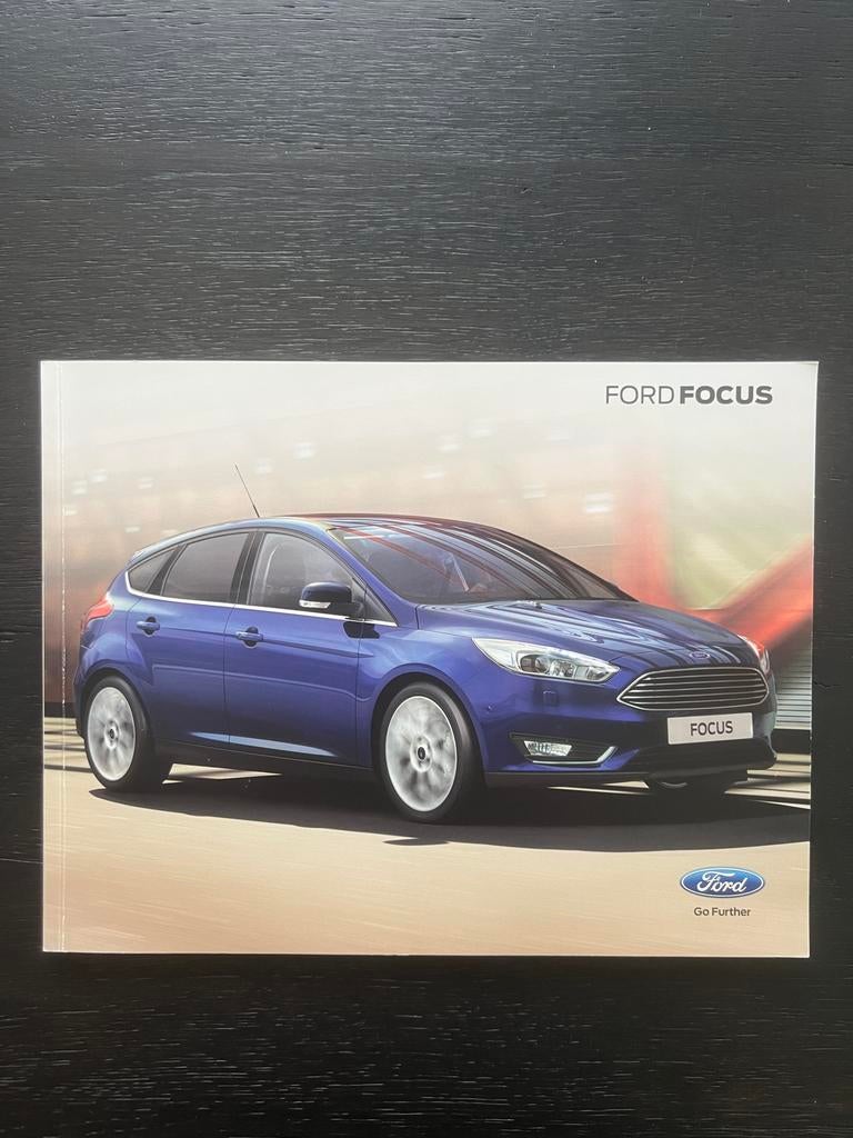 Ford Focus MK3 Facelift Brochure - Nette Staat, Ophalen of Verzenden, Zo goed als nieuw, Ford
