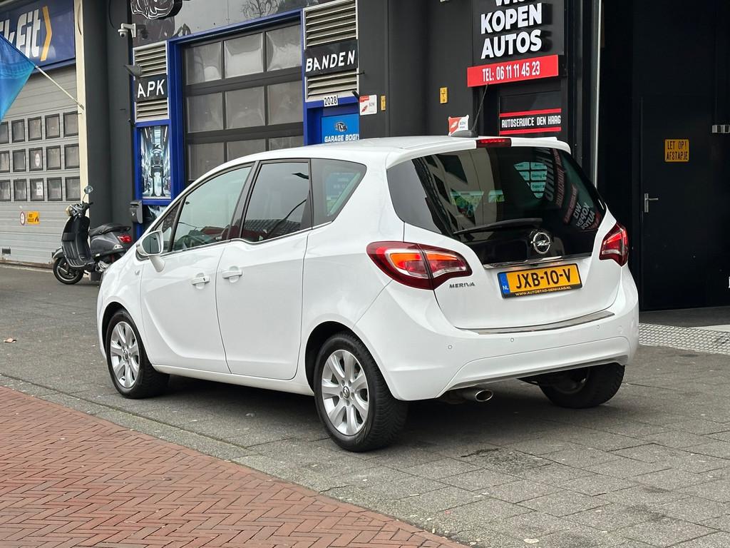 Opel Meriva 1.4 Turbo Cosmo Automaat Camera Stoel/Stuurverwa, Auto's, Stof, Gebruikt, Euro 6, 4 cilinders