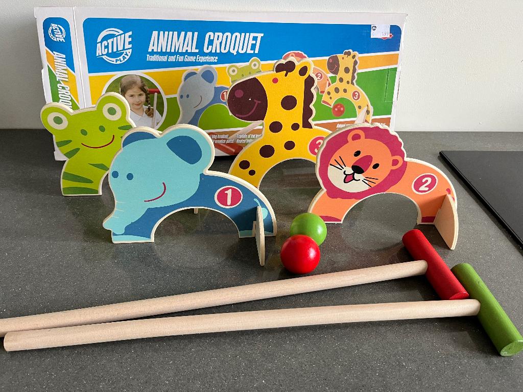 Croquet spel voor kinderen, Ophalen of Verzenden, Nieuw