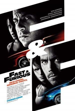 FAST  &  FURIOUS  4 : NEW MODEL , ORIGINAL parts    posters., Verzamelen, Rechthoekig Staand, Verzenden, Nieuw, A1 t/m A3