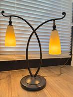 Art Deco stijl sfeer tafellamp, Gebruikt, 50 tot 75 cm, Art deco, Ophalen of Verzenden