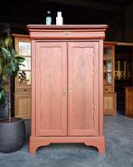 Meidenkast | Linnenkast | Biedermeier | Grenen kast #2699, Huis en Inrichting, Kasten | Kledingkasten, Niet ingevuld, 150 tot 200 cm