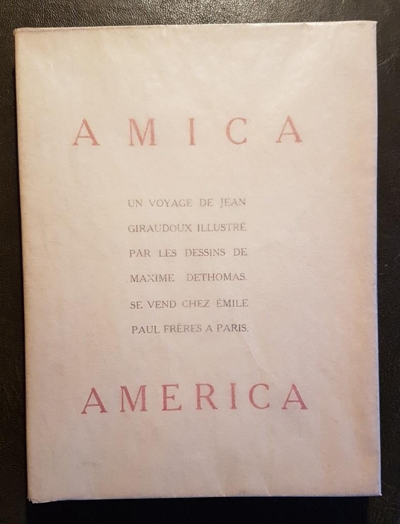 Jean Giraudoux - Amica America, Ophalen of Verzenden, Gelezen