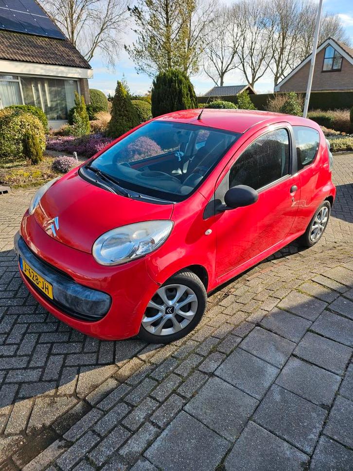 Citroën C1 1.0 3-DRS 2008 Rood, Auto's, Citroën, Particulier, C1, Benzine, A, Hatchback, Handgeschakeld, Geïmporteerd, Rood, Grijs