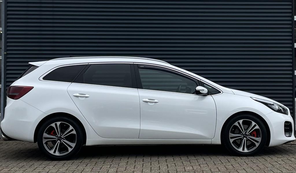 Kia Cee D Sportwagon 1.0 T-GDI GT-Line 120PK, Voorwielaandrijving, Stof, Gebruikt, Wit