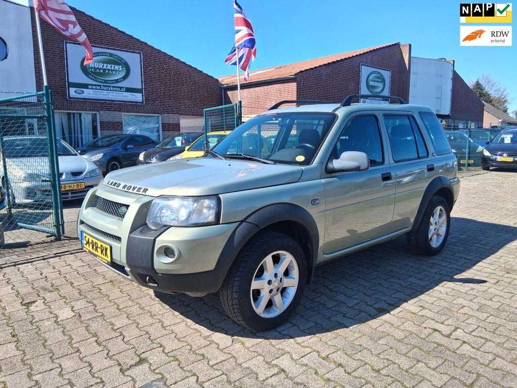 Land Rover Freelander Station Wagon 1.8 S, Auto's, Land Rover, Gebruikt, Zwart, 4 cilinders, 2000 kg