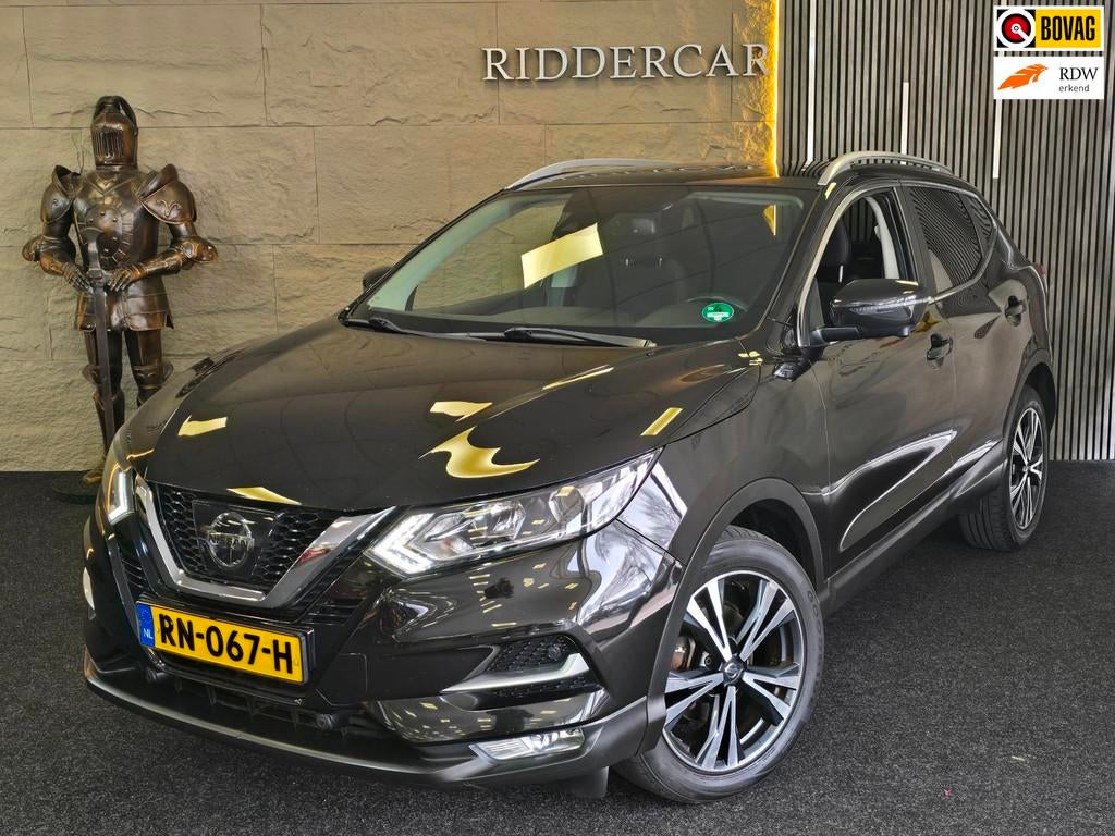 Nissan Qashqai 1.2 N-Connecta|GARANTIE|NAP|2E EIG|PANO|CRUIS, Auto's, Gebruikt, 4 cilinders, 116 pk, Zwart