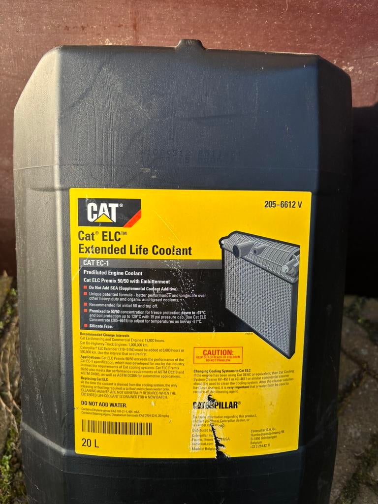 Koelvloeistof  Caterpillar 20 ltr, Ophalen of Verzenden