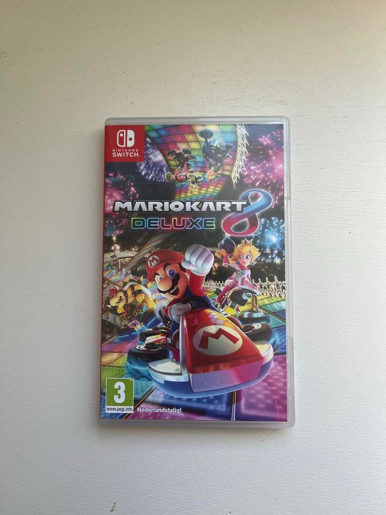 Mario Kart 8 Deluxe - Nintendo Switch, Racen en Vliegen, Eén computer, Ophalen of Verzenden, Zo goed als nieuw