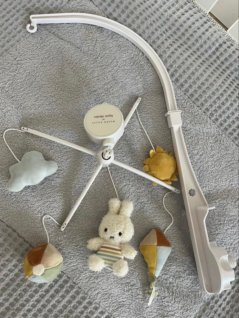 Little Dutch x Nijntje Muziekmobiel Vintage Sunny Stripes, Kinderen en Baby's, Speelgoed | Babyspeelgoed, Ophalen, Zo goed als nieuw