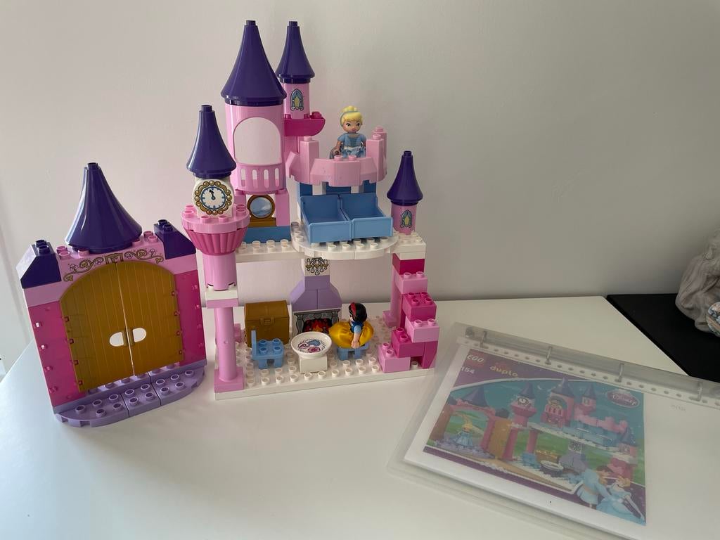 LEGO Duplo Disney Prinsessen Kasteel 6154 - Compleet, Gebruikt, Ophalen of Verzenden, Compleet, Complete set