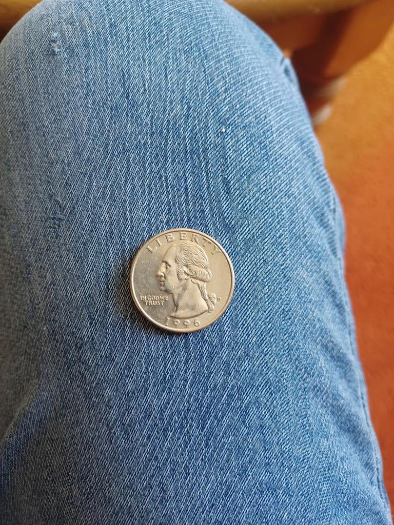 Amerikaanse Quarter Dollar munt 1996, Postzegels en Munten, Munten | Amerika, Ophalen of Verzenden