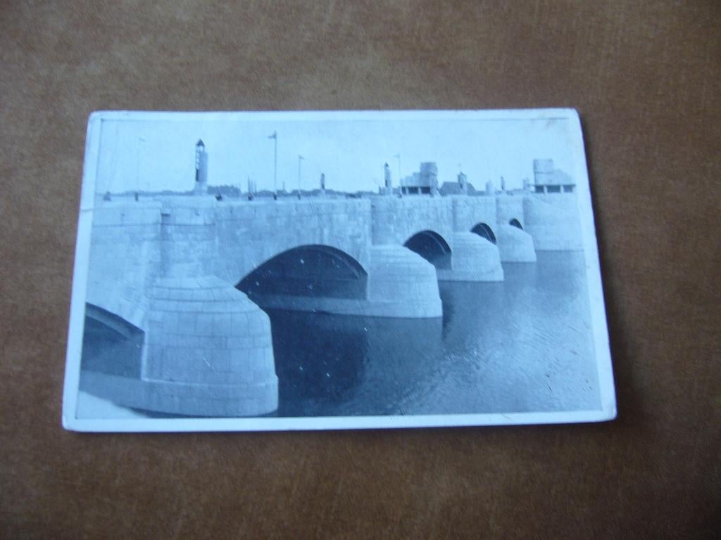 MAASTRICHT  =  WILHELMINABRUG, Ophalen of Verzenden, 1920 tot 1940, Gelopen, Limburg