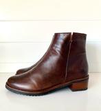 Everybody leren enkellaarsjes maat 38 | Donkerbruin, Kleding | Dames, Schoenen, Ophalen of Verzenden, Zo goed als nieuw, Bruin