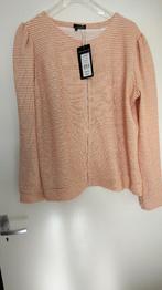 Nieuw vest Norah 46 wit oranjegeelgoud, Kleding | Dames, Overige kleuren, Maat 46/48 (XL) of groter, Nieuw, Ophalen of Verzenden