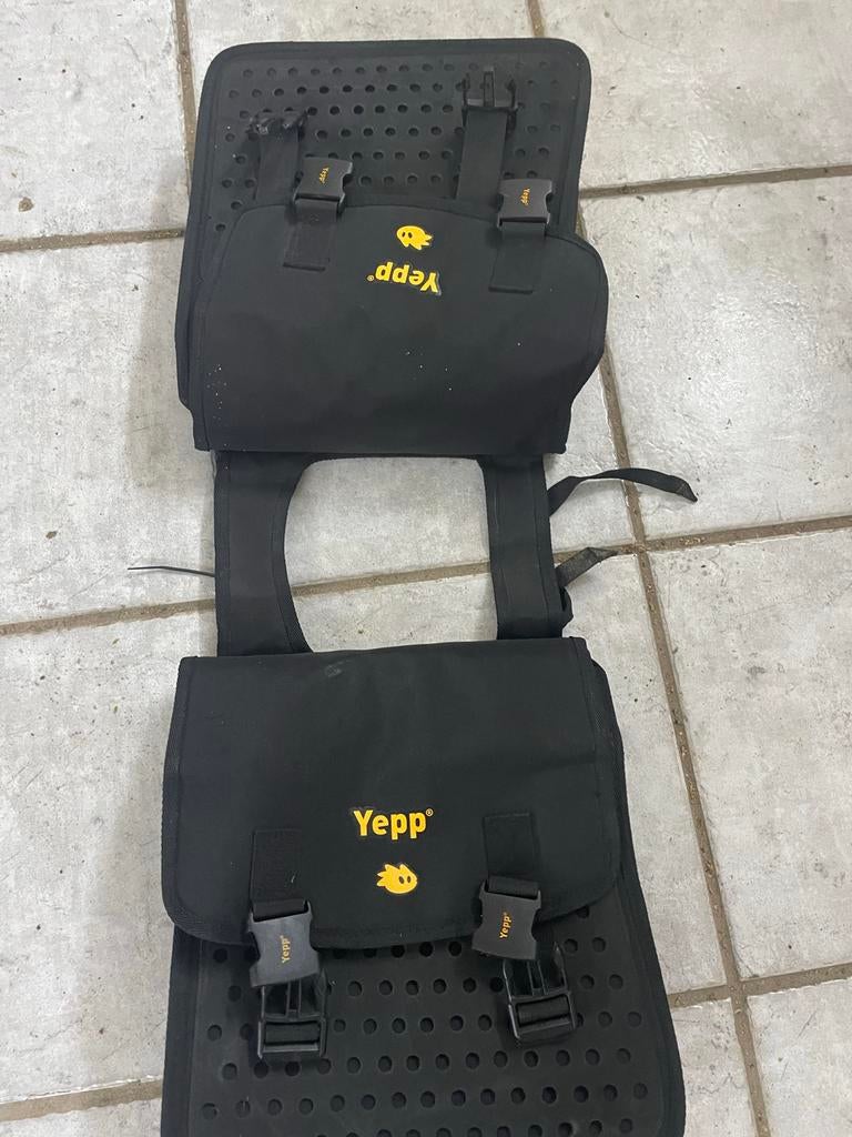 Yepp fietstas, Ophalen, Gebruikt