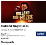2x Holland Zingt Hazes 15-03-2026 Arena Gold Staanplaatsen, Tickets en Kaartjes, Twee personen, Maart