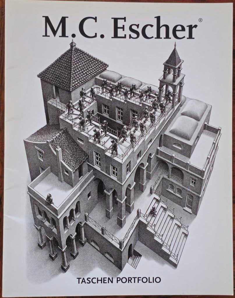 ESCHER PORTFOLIO Taschen 14 A3 posters, Ophalen of Verzenden, Zo goed als nieuw, Stijl of Stroming
