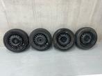 Stalen velgen met winterbanden 185/65 R15 4x100, Ophalen of Verzenden, Gebruikt