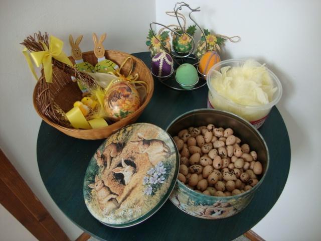 Vintage paasdecoratie, Diversen, Pasen, Gebruikt, Ophalen of Verzenden