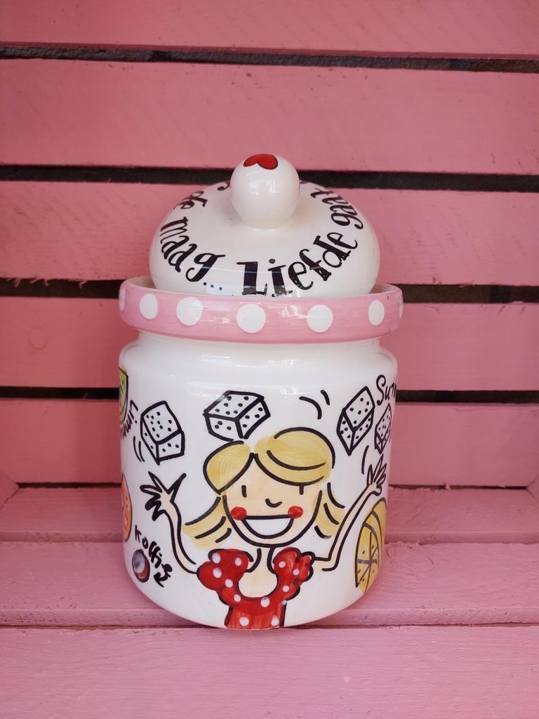 Blond Amsterdam suikerpot / voorraadpot, Blond Amsterdam, Overige typen, Ophalen of Verzenden, Zo goed als nieuw