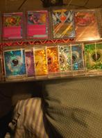 Pokemon kaarten, zeldzame glitters, mapjes, kleedje, tasje, Ophalen of Verzenden, Zo goed als nieuw, Overige typen, Foil