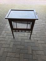 Antiek theekastje van eikenhout, Ophalen of Verzenden