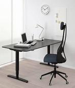 IKEA Bekant zit/sta bureau 160x80, Ophalen, Zit-sta bureau, In hoogte verstelbaar, Zo goed als nieuw