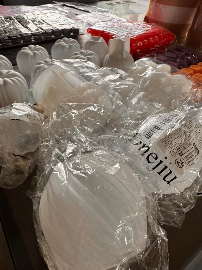 Kaarsen mallen, Ophalen, Nieuw