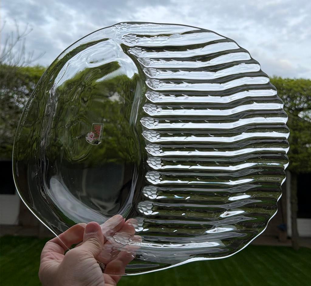 WMF glazen aspergeschaal, Ophalen of Verzenden