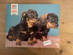 MB Puzzel - Twee Teckels 100 stukjes, Ophalen, Zo goed als nieuw, Complete set, Lego