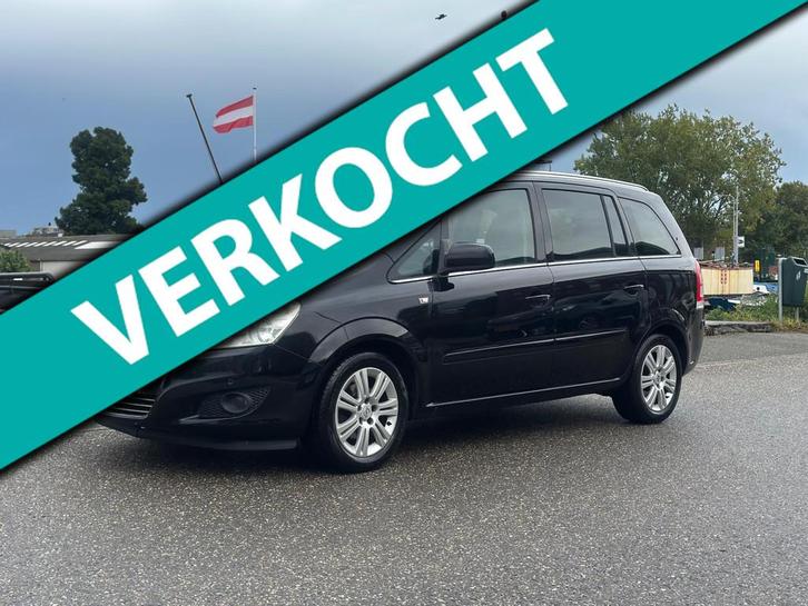 Opel Zafira 1.8 Cosmo 7P EXPORT/HANDEL CRUISE CLIMA, Auto's, Opel, Bedrijf, Te koop, Zafira, ABS, Airbags, Airconditioning, Boordcomputer