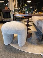 Krukje voetenbankje "sahi" taupe, Minder dan 50 cm, Rond, Nieuw, Minder dan 50 cm