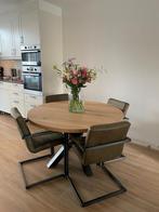 4 nette eetkamerstoelen met armleuning, Ophalen, Gebruikt, Overige kleuren, Vier