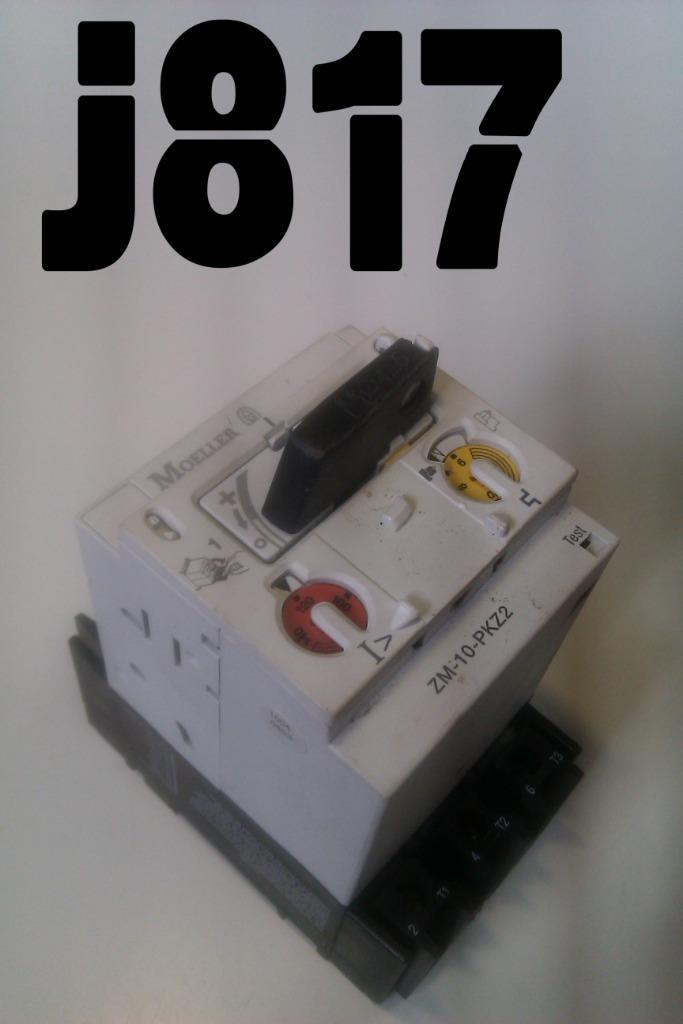 Moeller PKZ2 thermische beveiliging motor schakelaar 6-10Amp, Hobby en Vrije tijd, Elektronica-componenten, Gebruikt, Ophalen of Verzenden