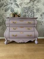 Landelijke ladekast ~ buikkast lila & goud, Huis en Inrichting, Kasten | Ladekasten, Ophalen, Gebruikt, 50 tot 100 cm, 25 tot 50 cm