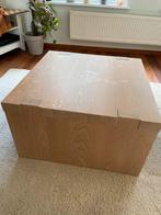 Houten Salontafel 70x70 cm Eikenhout, Huis en Inrichting, Tafels | Salontafels, Ophalen, Gebruikt, 50 tot 100 cm, Minder dan 50 cm