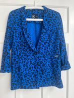 Jane lushka travelstof colbert blazer jasje maat S blauw, Blauw, Ophalen of Verzenden, Zo goed als nieuw, Jane Lushka