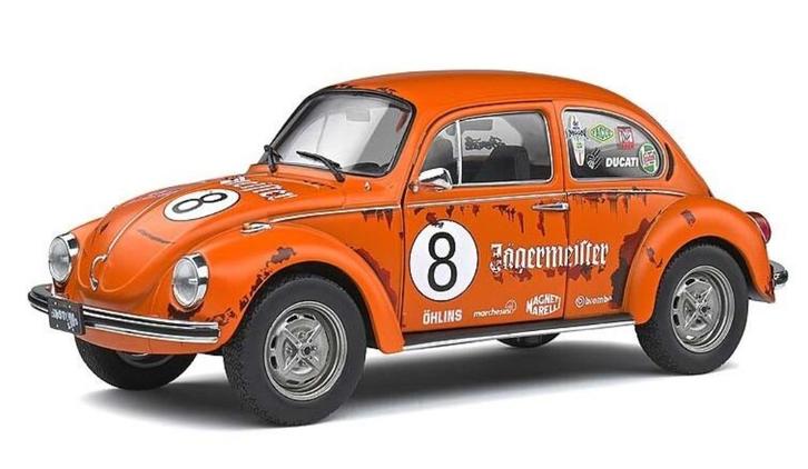 VW Kever 1303 Jagermeister '74, Hobby en Vrije tijd, Modelauto's | 1:18, Nieuw, Auto, Solido, Ophalen of Verzenden
