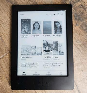 Mooie Kobo Aura H2o ereader met groter scherm  beschikbaar voor biedingen