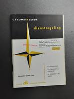 G.T.W. GECOMBINEERDE DIENSTREGELING INGAANDE 30 MEI 1965, Verzamelen, Ophalen of Verzenden, Bus of Metro, Boek of Tijdschrift