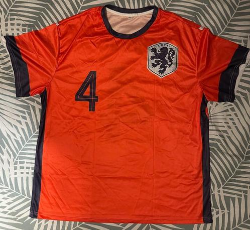 Virgil van Dijk oranje NL elftal shirt 3XL of 4XL NIEUW, Kleding | Heren, Sportkleding, Nieuw, Voetbal, Overige maten, Oranje